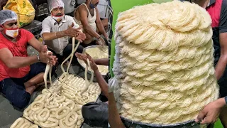 Epic Pheni Making of Delhi😱😱 हैरान हो जायेंगे आप ये देखकर कि इस तरह बनती है फेनी😳 Indian Street Food