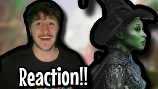 Official Wicked Trailer Reaction!!