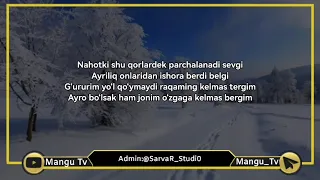 UZmir va Mira - Qorlar yogʻar (Lyrics) Telegram kanalimizdan yuklab oling T.me/Mangu_Tv