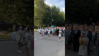 Барабанный оркестр EMOTION - возглавляем колонну! Фестиваль в Кольчугино, август 2023 год.