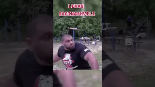 Levan Saginashvili vs watermelon | Gaichite #levansaginashvili #armwrestling #georgianhulk #gaichite