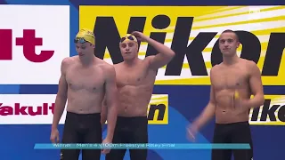 Australia 🇦🇺- Men's 4x100m Freestyle Relay FINAL- World Swimming Championships,2023 Fukuoka