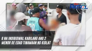 6 na indibidwal kabilang ang 2 menor de edad tinamaan ng kidlat | TV Patrol