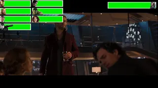 Avengers vs. Ultron Mark 1 with healthbars