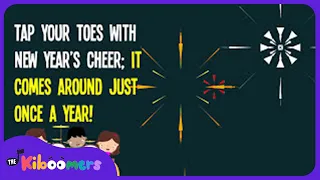 Happy New Year Lyric Video - The Kiboomers Preschool Songs & Nursery Rhymes