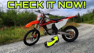 DON'T Ride Your KTM EXC Until You Fix This Problem !!!