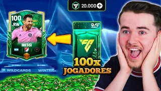 🔥O GRANDE PACK DO MESSI🔥CHEGOU NO JOGO O GÊNIO 95 DE GER NO FC MOBILE 24