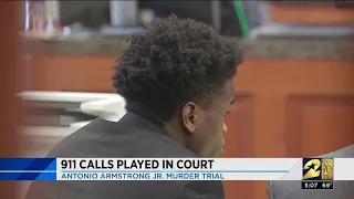911 calls played in courtroom of Armstrong murder trial