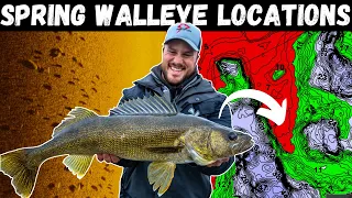 TOP Spring Walleye Locations (Minnesota Opener) + Walleye Spawn Science