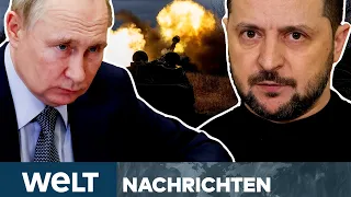 PUTINS KRIEG: Rätselraten über Gegenoffensive der Ukraine! Heftige Gefechte in Bachmut | WELT STREAM