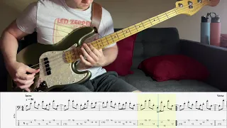 Red Hot Chili Peppers - Watchu Thinkin' (bass tab playalong)