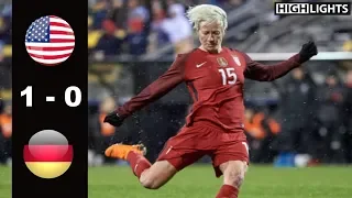 USA vs Germany 1 - 0 All Goals & Highlights | 2018 SheBelieves Cup