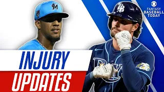 Injury Updates on Eury Perez, Josh Lowe! Plus Frank's Tout Wars Draft! | Fantasy Baseball Advice
