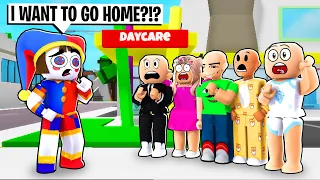 DAYCARE POMNI FROM AMAZING DIGITAL CIRCUS VISITS! | Roblox | Brookhaven 🏡RP