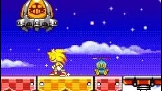 Super Sonic in Sonic Advance 3!