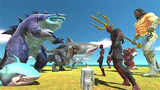 FPS Avatar Rescue Superheroes & Fight Monster Sharks - ARBS