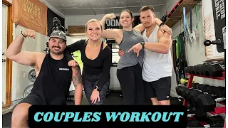 Couples Workout in a GARAGE GYM