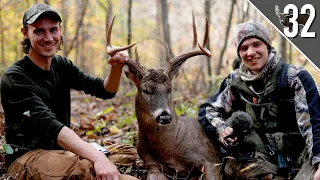 WINDY DAY BUCK! - Ohio Public Land Rut Hunting