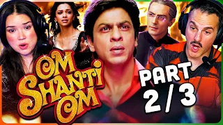 OM SHANTI OM Movie Reaction Part 2/3! | Shah Rukh Khan | Deepika Padukone | Arjun Rampal