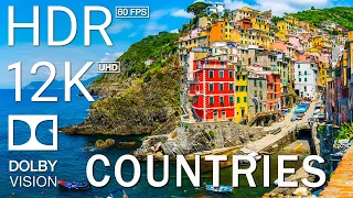 12K HDR 60FPS DOLBY VISION - MOST BEAUTIFUL COUNTRIES - TRUE CINEMATIC