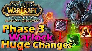 HUGE CHANGES for Warlock in Phase 3 | Season of Discovery