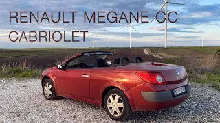 RENAULT MEGANE CC КАБРИОЛЕТ обзор!