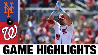 Mets vs. Nationals Game Highlights (6/20/21) | MLB Highlights