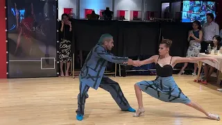 Yanina Muzyka y Emmanuel Casal, June 2023, Hong Kong. 3 of 4 (World Champions of Stage Tango 2021)