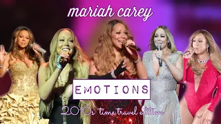 (50 subs special) mariah carey // emotions (2010s time travel edition)