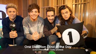 One Direction - End of the Day (Lyrics / CZ Překlad)