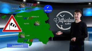 Es wird stürmisch! Wettervorhersage für Ostfriesland und die Küste bis zum 20.Oktober!