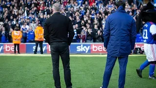 Ipswich Town Fans After Full-Time vs Birmingham City