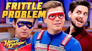 Rick Twitler Knows Captain Man's Secret Identity! 🤯 'Frittle Problem' | Henry Danger