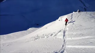 convex rolls wind slab avalanche release