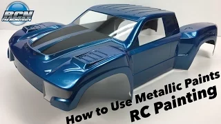 How to Paint your RC Body with Metallic Paints - Pactra Paint Series EP2