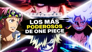 Los 10 PERSONAJES más PODEROSOS al FINAL de One Piece