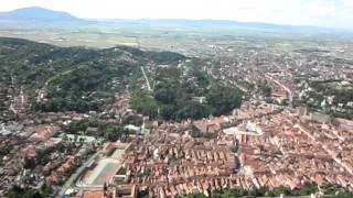 Brasov from "Hollywood"-esque Sign