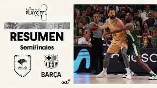 Unicaja - Barça (75-87) RESUMEN | Playoff Liga Endesa 2023