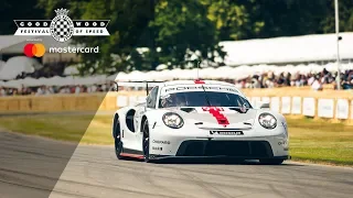 2019 Porsche 911 RSR GTE world debut at Goodwood Festival of Speed