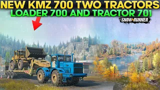 New KMZ 700 Tractor in SnowRunner Loader 700 and Tractor 701