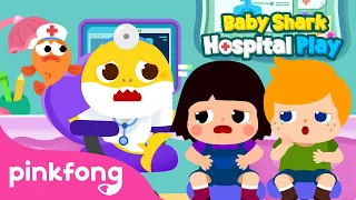 Sick Children Visit Doctor Baby Shark | Baby Shark's Hospital Play | Kids Cartoon | Pinkfong