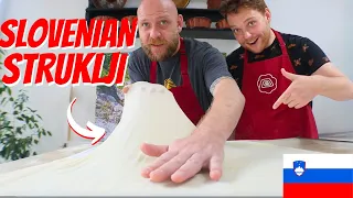 American Chefs Try To Cook SLOVENIAN FOOD 🇸🇮 The Best Slovenian Cooking Class in Ljubljana!