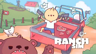 LA FERME 💥 (Ranch Simulator avec Nuja et Esiwok)