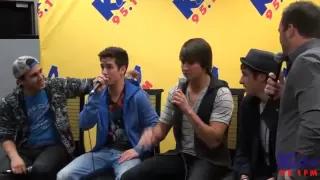 Big Time Rush's hilarious interview with Otis from Kiss 95.1 fm