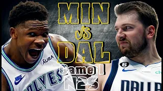 ➡️NBA 2K24 Playoffs Mode | WEST FINALS | MAVERICKS vs TIMBERWOLVES | FULL GAME 1