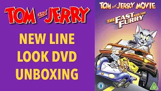 TOM AND JERRY: The Fast and the Furry (new line look) DVD unboxing