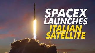 After a delay, SpaceX successfully launches Italian Cosmo-SkyMed satellite