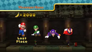 Mario Party 9 - Mario vs Luigi vs Waluigi vs Shy Guy - DK's Jungle Ruins