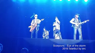 Scorpions - Eye of the storm, live in istanbul 2016, rock