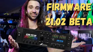 Axe-Fx Firmware 21.02 Beta | Comps, Gates, Drives & More